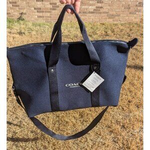 NEW Coach Fragrance Weekend Bag Navy Blue New With Tags